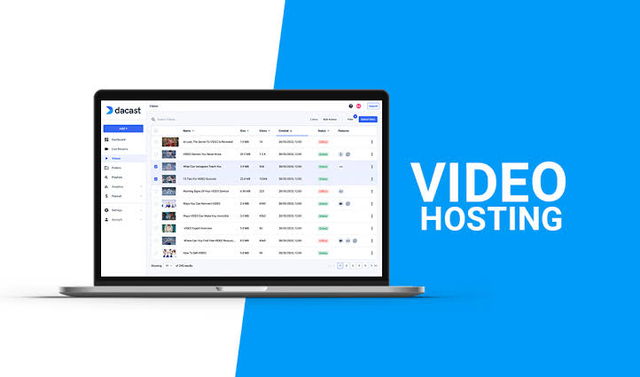 Video Hosting Websites