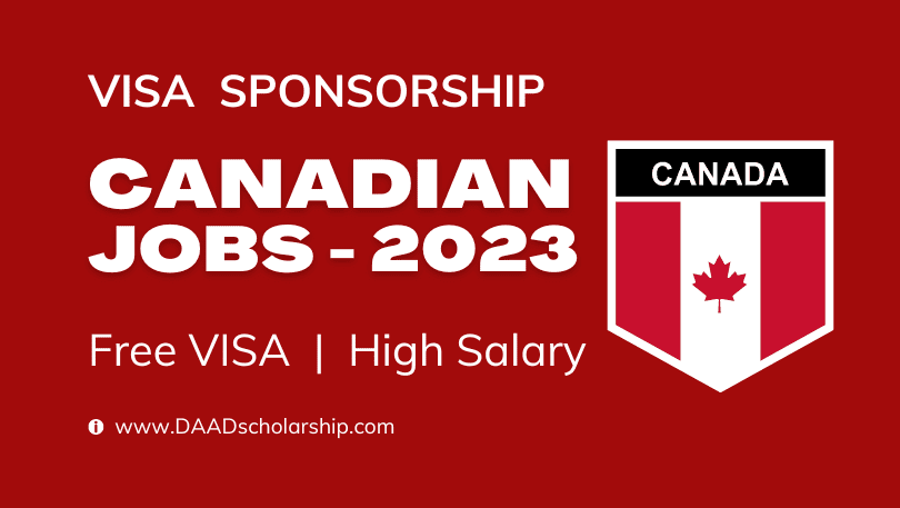Jobs in canada with free visa sponsorship